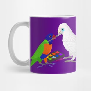 Makeup artist parrot Mug